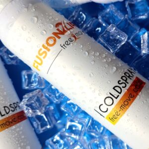 Fusion2Life Spray Coldspray mit Crackling Effekt Anwendung